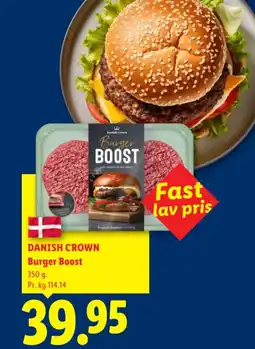Lidl Danish Crown Burger Boost tilbud