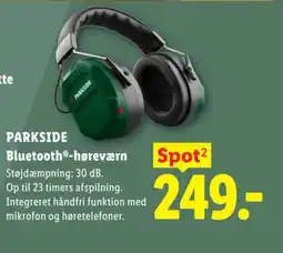 Lidl Parkside Bluetooth®-høreværn tilbud