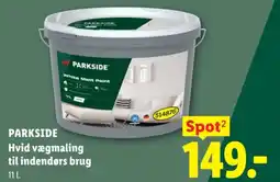 Lidl Parkside Hvid vægmaling til indendørs brug tilbud