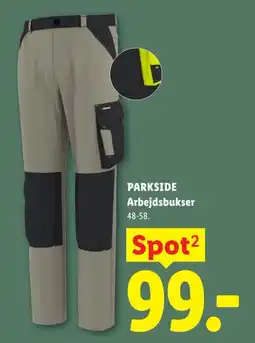 Lidl Pakside Arbejdsbukser tilbud