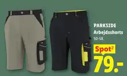 Lidl Parkside Arbejdsshorts tilbud