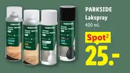 Lidl Parkside Lakspray tilbud