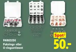 Lidl Parkside Paknings- eller O-ringsortiment tilbud