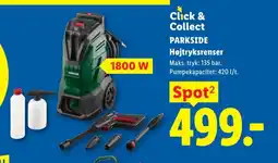 Lidl Click & Collect Parkside Højtryksrenser tilbud