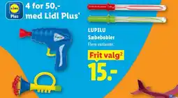 Lidl Lupilu Sæbebobler tilbud