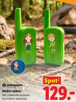 Lidl Bresser Junior- Walkie-talkies tilbud
