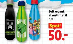 Lidl Drikkedunk af rustfrit stål tilbud