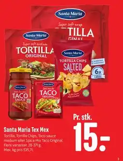 Min Købmand Santa Maria Tex Mex tilbud