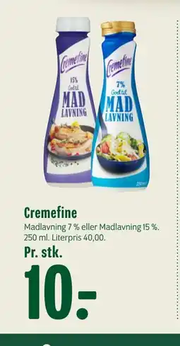 Min Købmand Cremefine tilbud