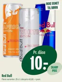 Min Købmand Red Bull tilbud