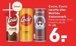 SPAR Cocio, Cocio Iskaffe eller Matilde Kakaomælk tilbud