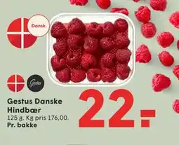 SPAR Gestus Danske Hindbær tilbud