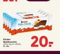 SPAR Kinder Mælkesnitte tilbud