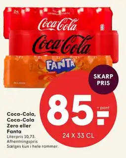 SPAR Coca-Cola, Coca-Cola Zero eller Fanta tilbud