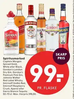 SPAR Spiritusmarked tilbud