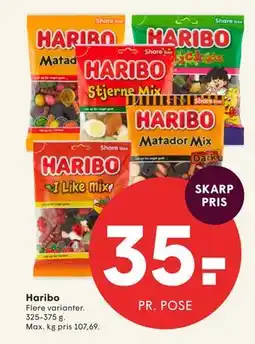 SPAR Haribo tilbud