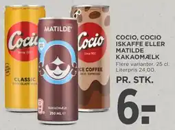 MENY COCIO, COCIO ISKAFFE ELLER MATILDE KAKAOMÆLK tilbud