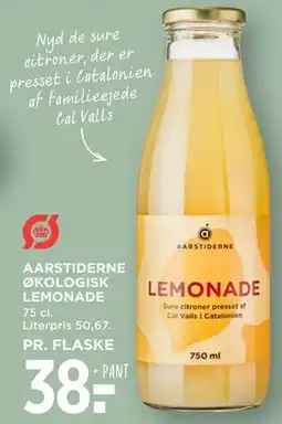 MENY AARSTIDERNE ØKOLOGISK LEMONADE tilbud