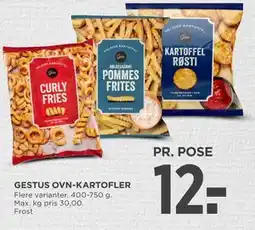 MENY GESTUS OVN-KARTOFLER tilbud