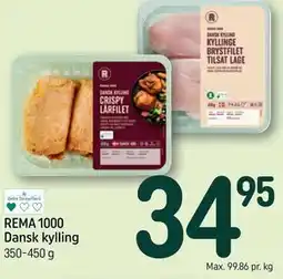 REMA 1000 REMA 1000 Dansk kylling tilbud