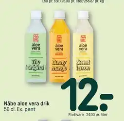 REMA 1000 Nåbe aloe vera drik tilbud