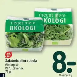 REMA 1000 Salatmix eller rucola tilbud