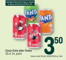 REMA 1000 Coca-Cola eller Fanta tilbud