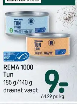 REMA 1000 REMA 1000 Tun tilbud