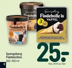 REMA 1000 Spangsberg Flødebolleis tilbud