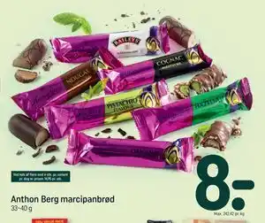 REMA 1000 Anthon Berg marcipanbrød tilbud