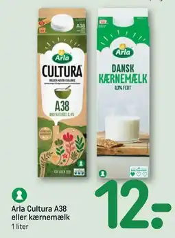 REMA 1000 Arla Cultura A38 eller kærnemælk tilbud