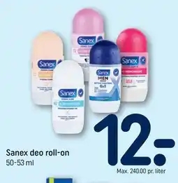 REMA 1000 Sanex deo roll-on tilbud