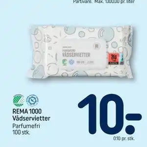 REMA 1000 REMA 1000 Vådservietter tilbud