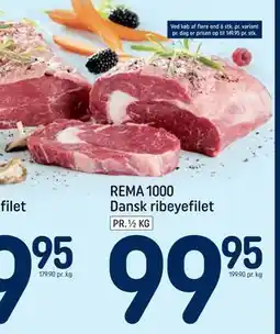 REMA 1000 REMA 1000 Dansk ribeyefilet tilbud