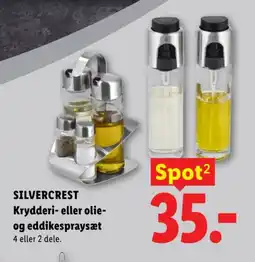 Lidl Silvercrest Krydderi- eller olie- og eddikespraysæt tilbud