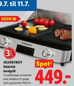 Lidl Silvercrest Elektrisk bordgrill tilbud