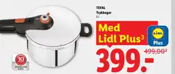 Lidl Tefal Trykkoger tilbud