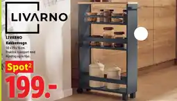 Lidl Livarno Køkkenvogn tilbud