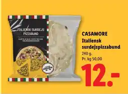 Lidl CASAMORE Italiensk surdejspizzabund tilbud