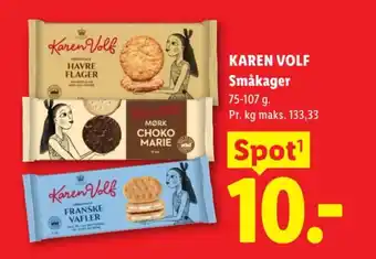 Lidl Karen Volf Småkager tilbud