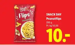 Lidl Snack day Peanutflips tilbud