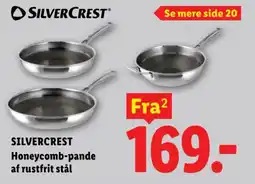 Lidl Silvercrest Honeycomb-pande af rustfrit stål tilbud