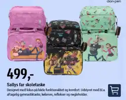 Føtex Sallys far skoletaske tilbud