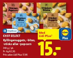 Lidl Chef Select Kyllingenuggets tilbud