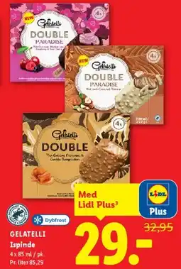 Lidl Gelatelli Double / Double Paradise tilbud