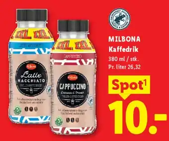 Lidl Milbona Kaffedrik tilbud