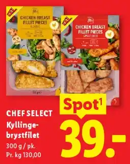 Lidl Kyllingebrystfilet tilbud