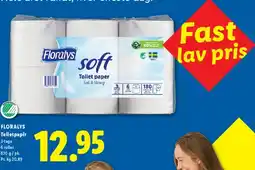 Lidl Floralys Soft Toilet paper tilbud