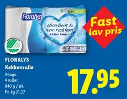 Lidl Floraly's Køkkenrulle tilbud