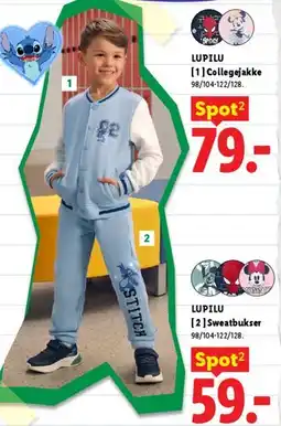 Lidl LUPILU Sweatbukser tilbud